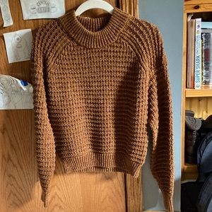 XS brown sweater